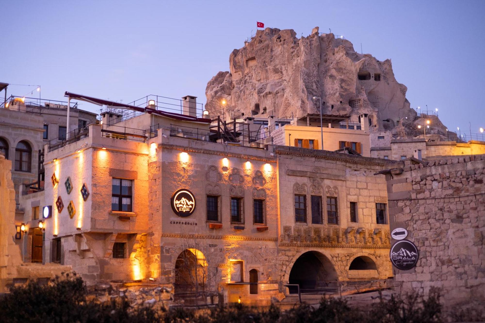 Drala Inn Cappadocia (Adults Only) Üchisar Bagian luar foto